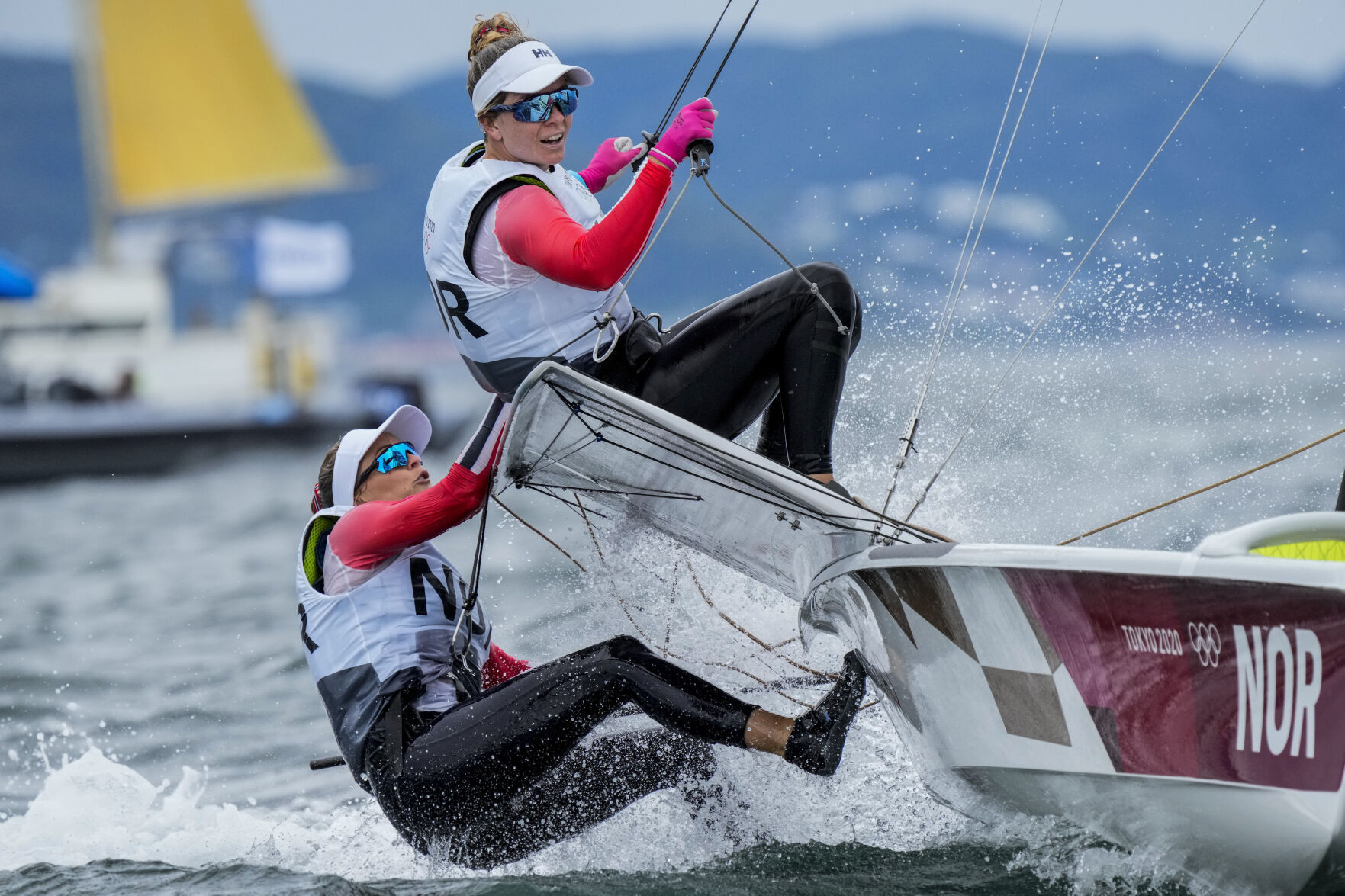 APTOPIX Tokyo Olympics Sailing